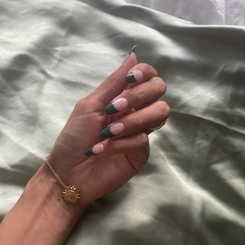 Gloss Nail Bar - Green nails - Nail Salons Near Me - Houston, Texas