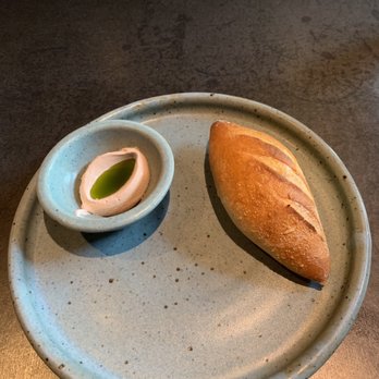 Nonesuch - Hot French bread with Pate - New American Near Me - Oklahoma City, Oklahoma