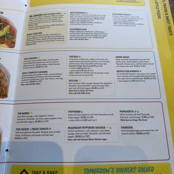 California Pizza Kitchen - Menu - Pizza Near Me - Long Beach, California