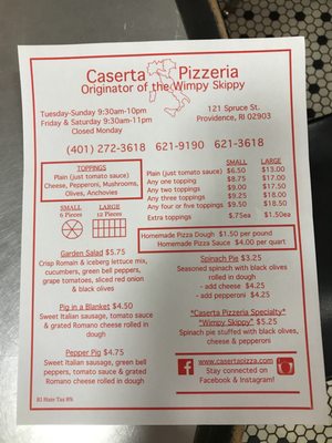 Menu photo 6 Caserta Pizzeria Providence, RI Menu photo 6 Caserta Pizzeria Providence, RI