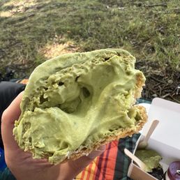 Matcha Cream Puff Matcha Cream Puff