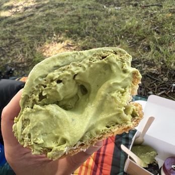Breka Bakery & Cafe - Matcha Cream Puff - Coffee & Tea Near Me - Vancouver, British Columbia Breka Bakery & Cafe - Matcha Cream Puff - Coffee & Tea Near Me - Vancouver, British Columbia