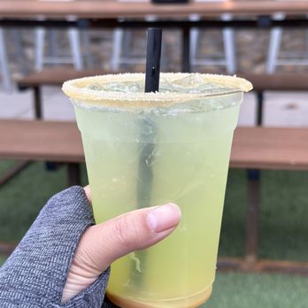Brantley Creek Barbecue  - The most delicious sour apple margarita in history. - Barbeque Near Me - Odessa, Texas