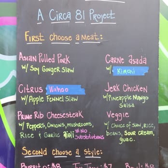 Dank Burrito - A sample menu. It changes sometimes, but all for the goooood! - Food Trucks Near Me - Morehead City, North Carolina Dank Burrito - A sample menu. It changes sometimes, but all for the goooood! - Food Trucks Near Me - Morehead City, North Carolina