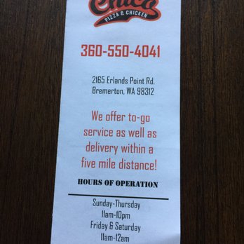 Chico Pizza & Chicken - Pizza Near Me - Bremerton, Washington Chico Pizza & Chicken - Pizza Near Me - Bremerton, Washington