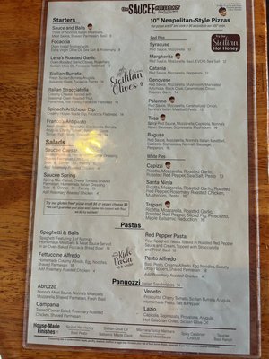 Menu photo 3 The Saucee Sicilian Oklahoma City, OK Menu photo 3 The Saucee Sicilian Oklahoma City, OK