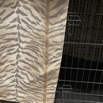 Calico - "Finished product"Extremely unsightly in the front, the Velcro showing and the crooked lines. - Furniture Stores Near Me - Huntington Station, New York Calico - "Finished product"Extremely unsightly in the front, the Velcro showing and the crooked lines. - Furniture Stores Near Me - Huntington Station, New York