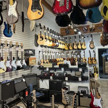 Music Mart - Side of the store - Musical Instruments & Teachers Near Me - Solana Beach, California
