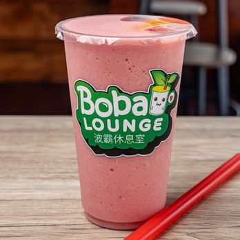 Boba Lounge - Strowberry banana smoothie - Bubble Tea Near Me - New York, New York Boba Lounge - Strowberry banana smoothie - Bubble Tea Near Me - New York, New York