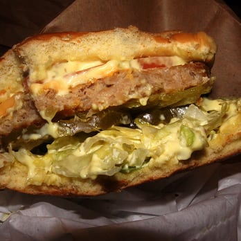 Eastside Big Tom - Deluxe Cheese with BOCA patty! - Burgers Near Me - Olympia, Washington