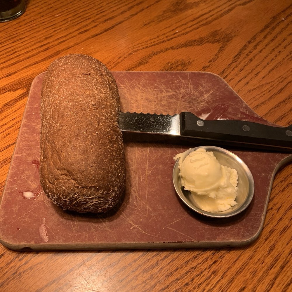 Outback Steakhouse - Bread and butter when first seated - Steakhouses Near Me - Overland Park, Kansas Outback Steakhouse - Bread and butter when first seated - Steakhouses Near Me - Overland Park, Kansas