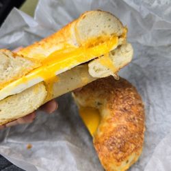 I Love Bagels - Egg and cheese