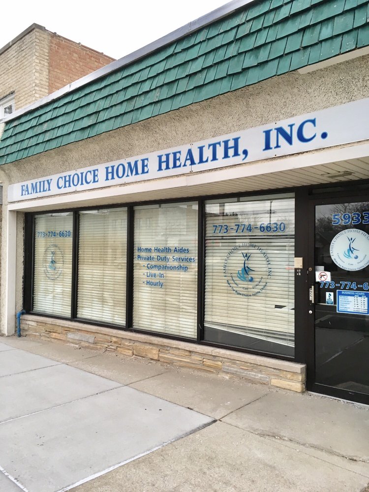 FAMILY CHOICE HOME HEALTH Updated September 2024 5933 N Milwaukee Ave, Chicago, Illinois