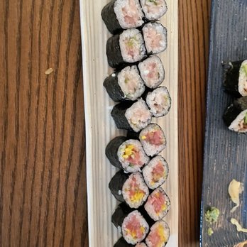 Miru - Toro Taku & negi hamachi roll - Japanese Near Me - Chicago, Illinois Miru - Toro Taku & negi hamachi roll - Japanese Near Me - Chicago, Illinois
