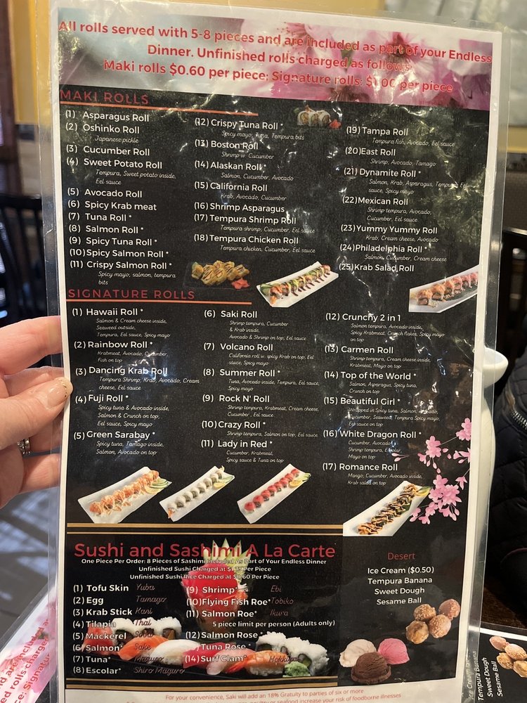 Saki Endless Sushi & Hibachi Eatery