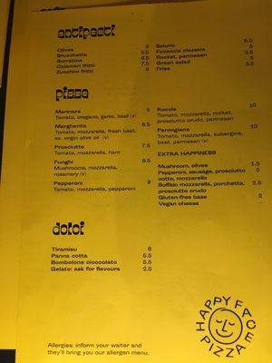 Happy Face Pizza King's Cross by null