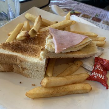 Cafe Orchid - Ham and egg sandwich, so so - Chinese Near Me - Millbrae, California Cafe Orchid - Ham and egg sandwich, so so - Chinese Near Me - Millbrae, California