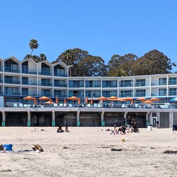 Dream Inn - View of hotel from beach - Hotels Near Me - Santa Cruz, California Dream Inn - View of hotel from beach - Hotels Near Me - Santa Cruz, California