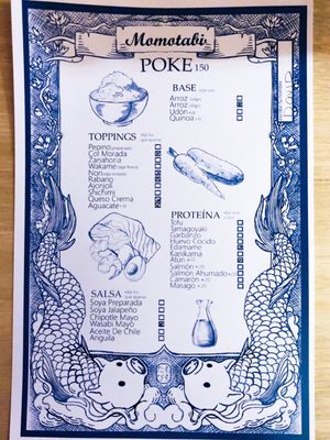 Menu photo 2 Momotabi Guadalajara, JAL