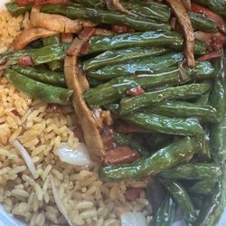 King’s Wok - L28 - roast pork with string bean