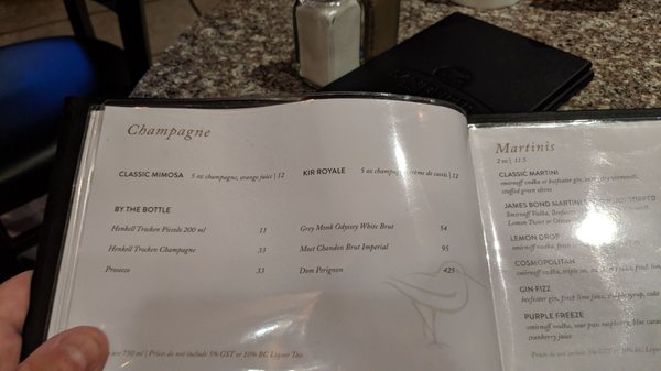 Menu photo 5 River's Edge Restaurant Harrison Mills, BC