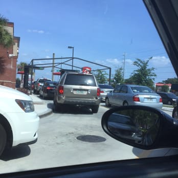 Chick-fil-A - Drive thru here sucks ! Two lanes . And always goes by slow . - Fast Food Near Me - Tampa, Florida
