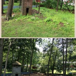 CB Landscapes - Back yard.. Before and after