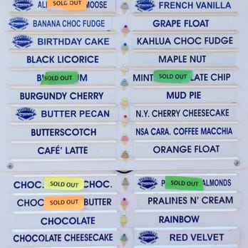 Ice Cream Shack - Menu 2 - Ice Cream & Frozen Yogurt Near Me - Sherwood Park, Alberta