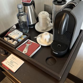 Hotel NH Collection Sevilla - Coffee cart in room 502 - Hotels Near Me - Seville, SE