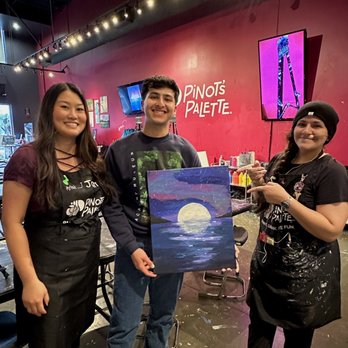 Pinot's Palette - Instructors Liz & Jamie - Art Classes Near Me - Tustin, California