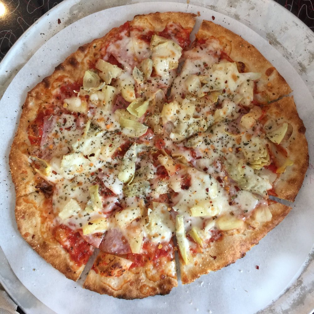 Magoo's Pizza - Hawaiian with Artichoke - Pizza Near Me - Dubuque, Iowa Magoo's Pizza - Hawaiian with Artichoke - Pizza Near Me - Dubuque, Iowa
