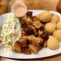 Pepito's Mexican Restaurant - Yuca Fritters w/ Chicharrón