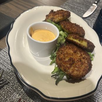 The Chalkboard Kitchen - Fried green tomatoes - American Near Me - Oklahoma City, Oklahoma The Chalkboard Kitchen - Fried green tomatoes - American Near Me - Oklahoma City, Oklahoma