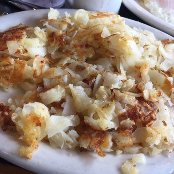 Flappy Jack's Pancake House - Side of hashbrowns. Not a single piece survived my attack. - Pancakes Near Me - Orange, California