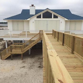 Tri-Star Construction - Deck with dune walkover - General Contractors Near Me - Mobile, Alabama