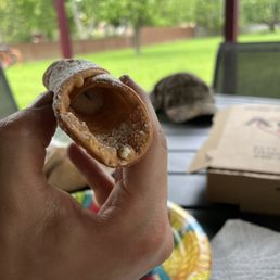 Almost empty cannoli Almost empty cannoli