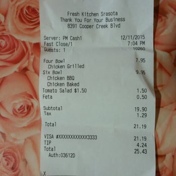 Fresh Kitchen - Dinner for two. - New American Near Me - Sarasota, Florida