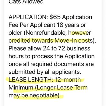 On Q Property Management - They will not honor this credit toward your move in cost as stated within their terms! Nor the 24 mth option. - Property Management Near Me - Gilbert, Arizona