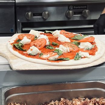 On Fire Pizza - Making the pizza - Pizza Near Me - Upland, California