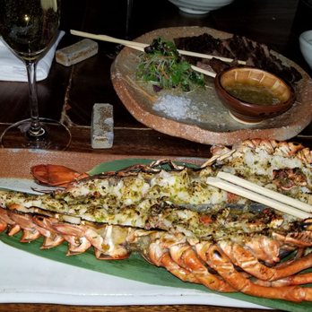 Zuma - Roasted Lobster 1.5 lb with serrano pepper and garlic hojiso butter - Sushi Bars Near Me - New York, New York Zuma - Roasted Lobster 1.5 lb with serrano pepper and garlic hojiso butter - Sushi Bars Near Me - New York, New York