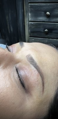 Microblading - Microblading is the process where pigment is manually put into the skin to create hairlike strokes to fill in brows. The hairlike strokes are the most natural way to achieve fuller brows. Shading for brows is available upon request. All Microblading services require a consultation before booking Microblading - Microblading is the process where pigment is manually put into the skin to create hairlike strokes to fill in brows. The hairlike strokes are the most natural way to achieve fuller brows. Shading for brows is available upon request. All Microblading services require a consultation before booking