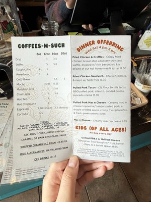 Menu photo 8 Happenstance Cafe Pittsburgh, PA
