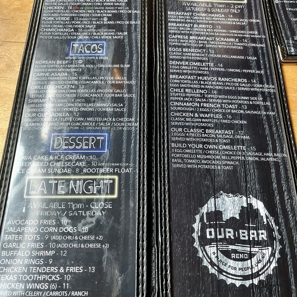 Menu Menu