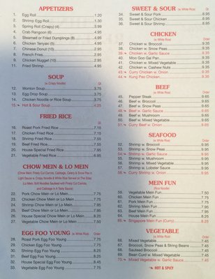 Menu photo 3 China Restaurant Osawatomie, KS