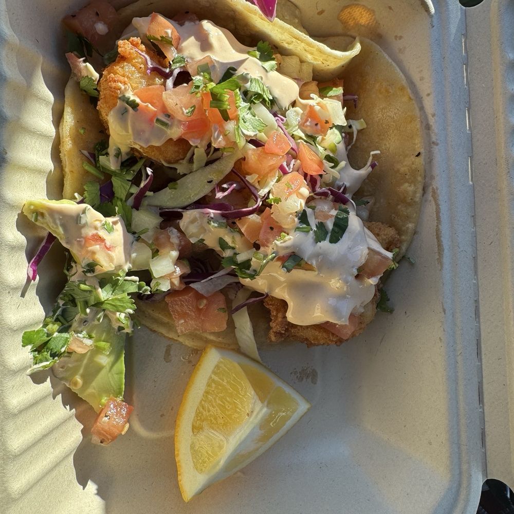 Sabor a Rancho - Shrimp taco - Food Trucks Near Me - Novato, California