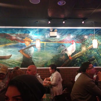 La Bomba - Painted walls throughout the restaurant. - Puerto Rican Near Me - Chicago, Illinois La Bomba - Painted walls throughout the restaurant. - Puerto Rican Near Me - Chicago, Illinois