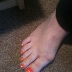 Nails By Honey - SHELLAC Colored Toes               Nails By Honey                 619-665-5370