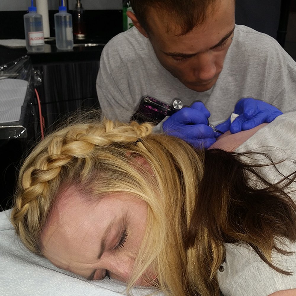 Revolt Tattoos - My girl getting her first tat. - Tattoo Near Me - Las Vegas, Nevada Revolt Tattoos - My girl getting her first tat. - Tattoo Near Me - Las Vegas, Nevada