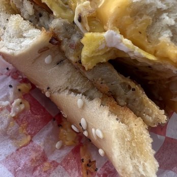 Charlie’s Cafe - Sausage egg cheese bagel @hybrideater - Delis Near Me - San Francisco, California Charlie’s Cafe - Sausage egg cheese bagel @hybrideater - Delis Near Me - San Francisco, California