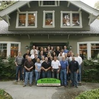 De Mattei Construction Inc - a group of people standing in front of a house - General Contractors Near Me - San Jose, California